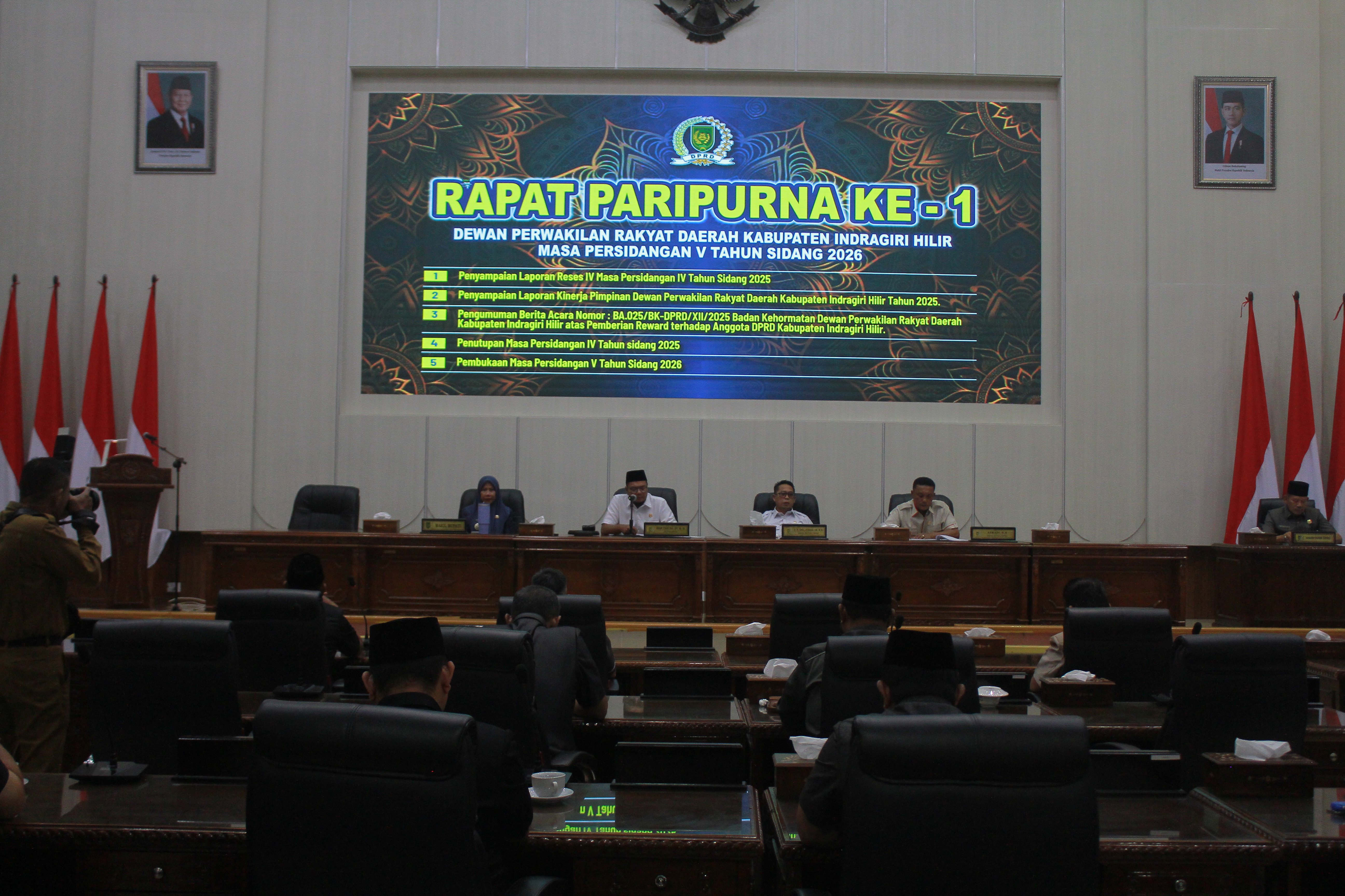 apat Paripurna ke-1 Masa Persidangan V Tahun Sidang 2026