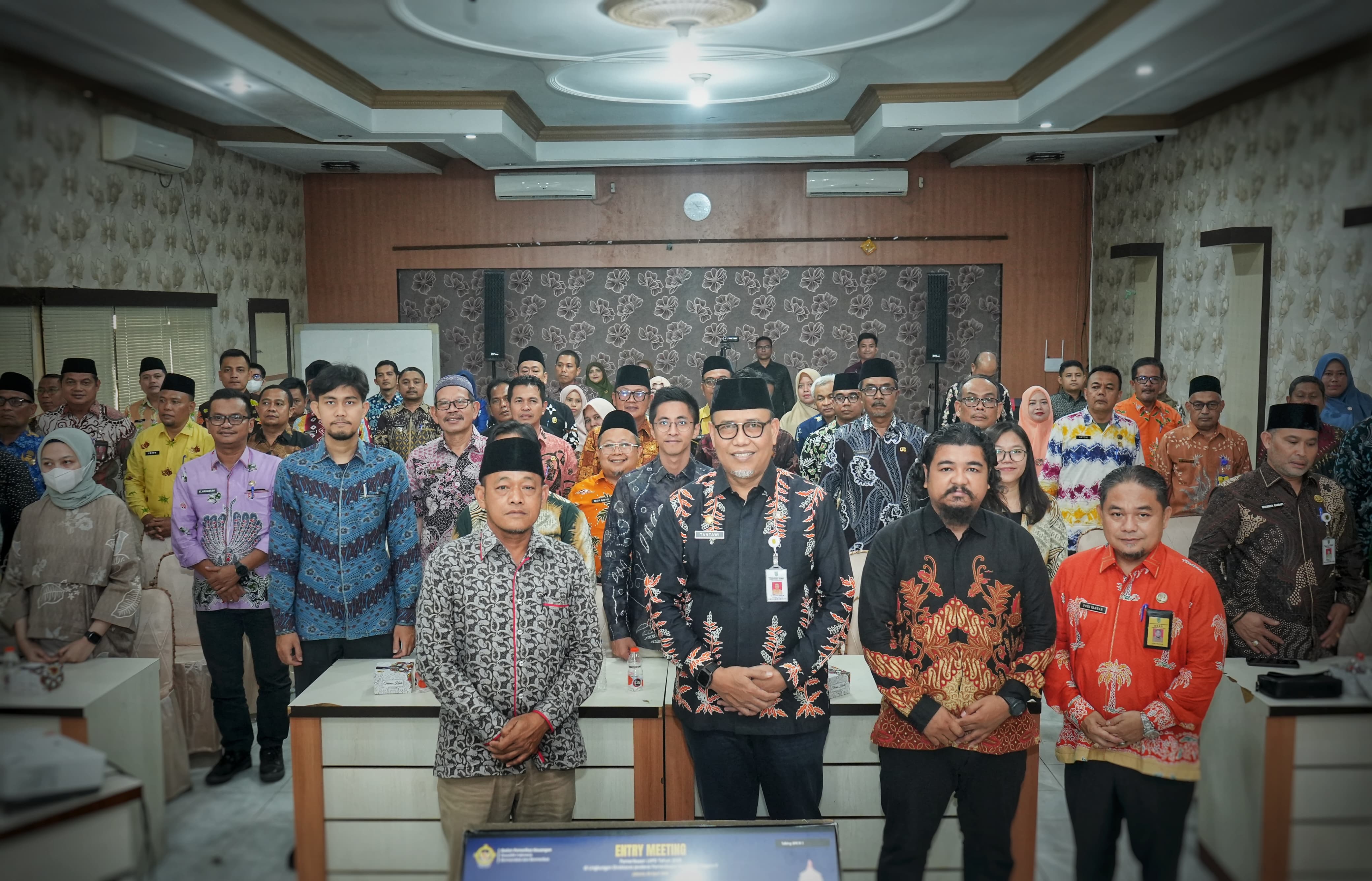 Ketua Komisi II DPRD Kabupaten Indragiri Hilir Hadiri Entry Meeting Pemeriksaan LKPD 2025