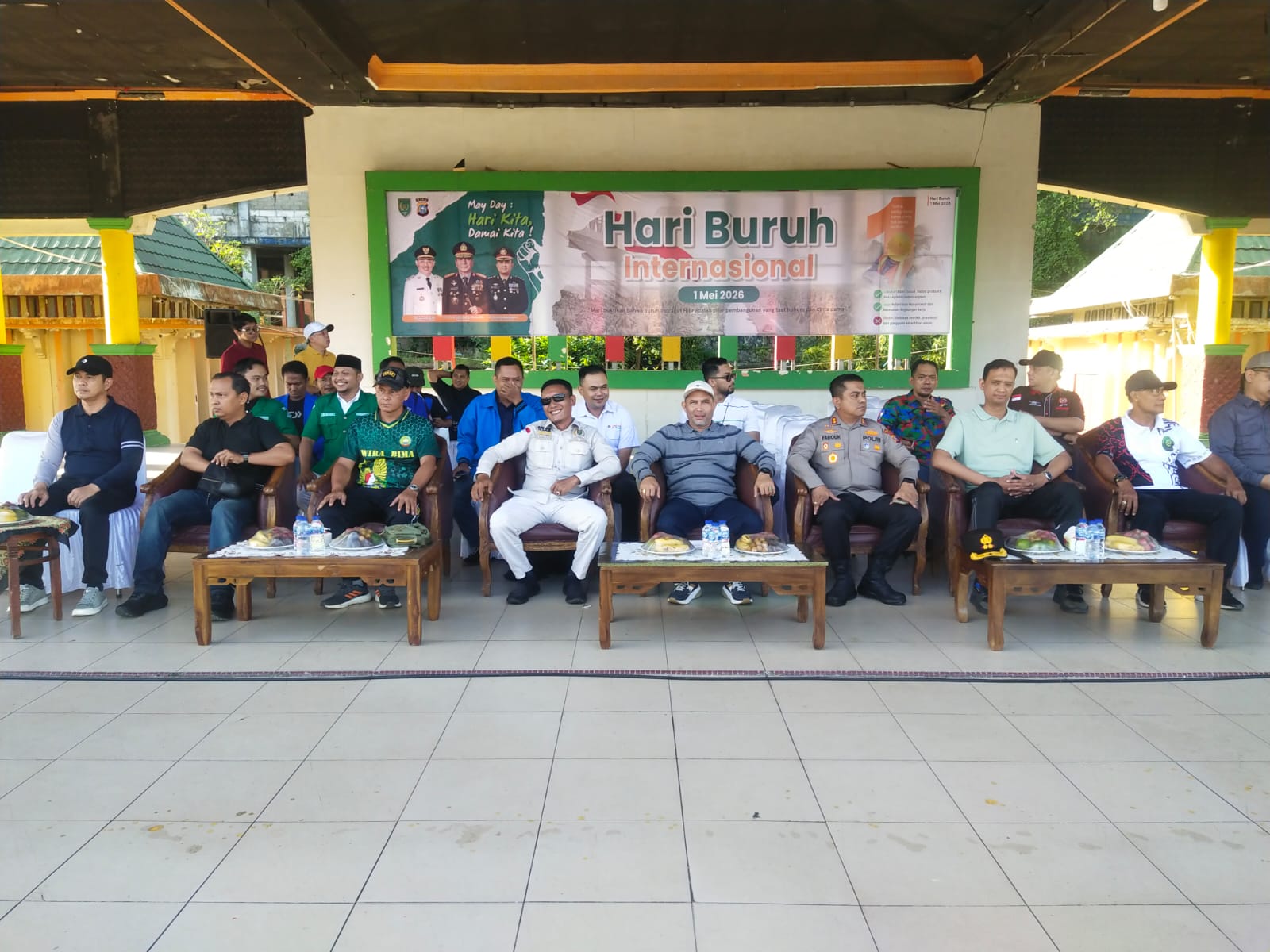 Wakil Ketua II DPRD Inhil Asmadi, SH Hadiri Peringatan Hari Buruh Internasional 2026