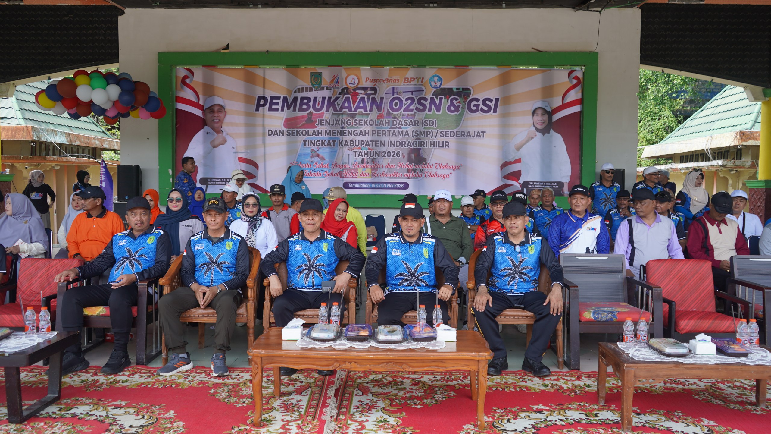 Sekretaris Komisi IV DPRD Inhil Hadiri Pembukaan O2SN dan GSI Tingkat Kabupaten Tahun 2026