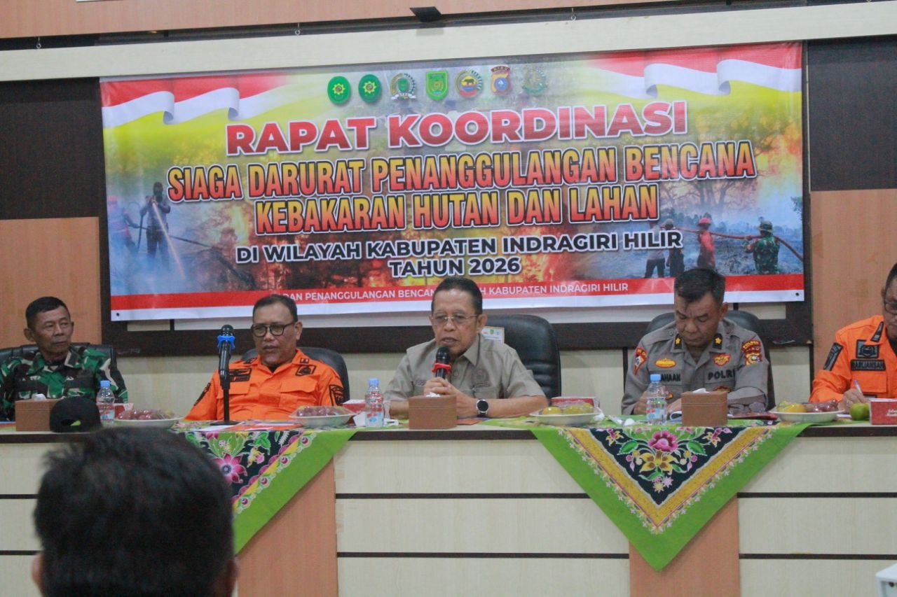 Anggota Komisi II DPRD Hadiri Rakor Siaga Darurat Karhutla 2026