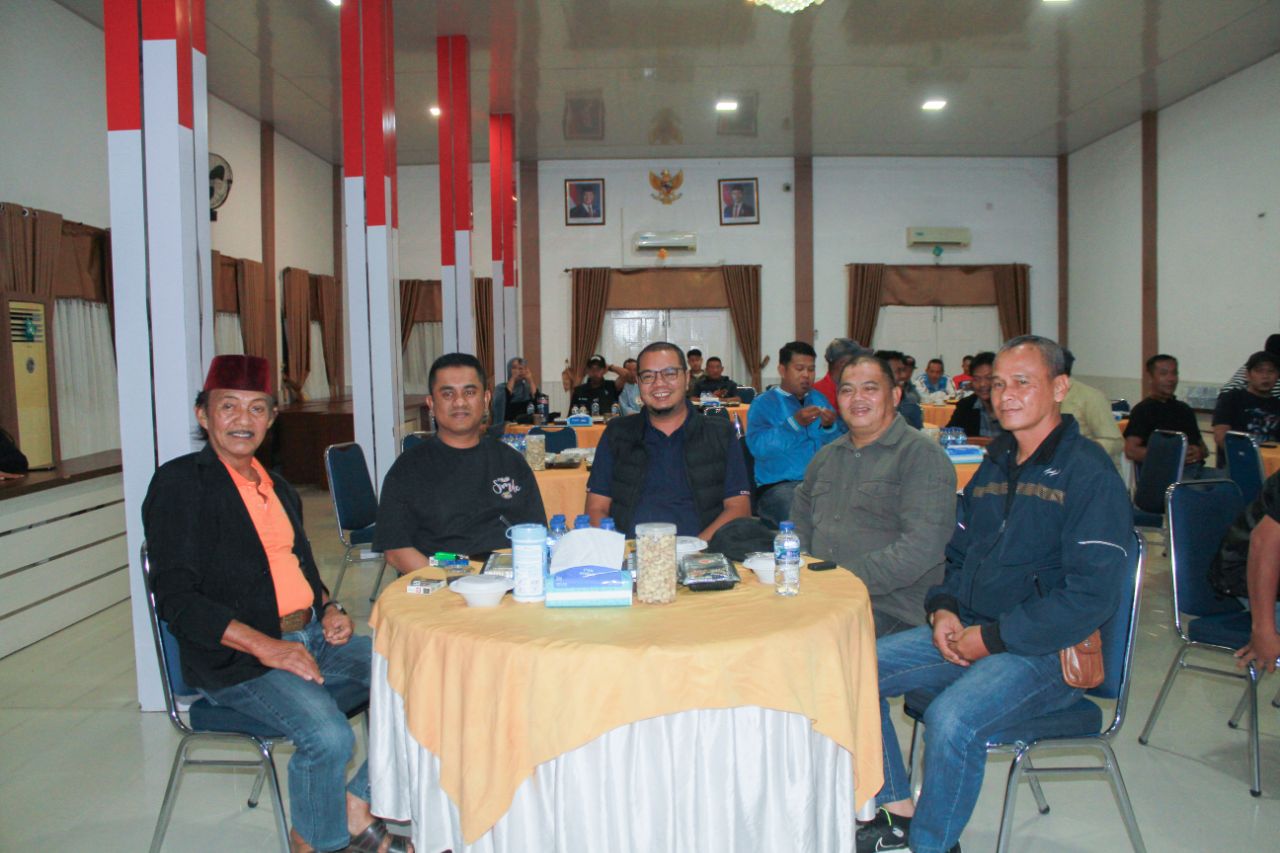 Ketua DPRD Inhil Hadiri Nonton Bareng Piala Dunia Bersama Polres Inhil