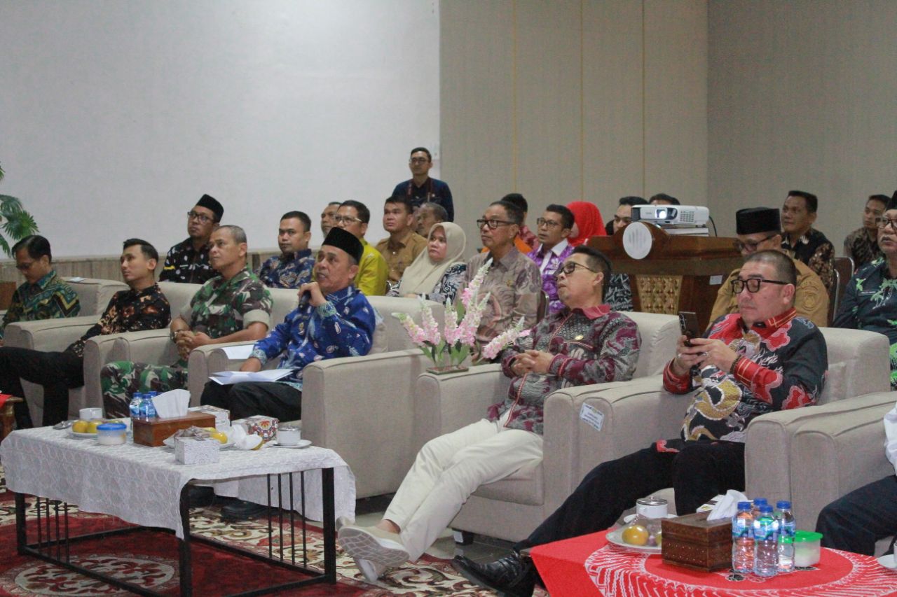 Wakil Ketua I DPRD Inhil Hadiri Peresmian Serentak MPP Secara Virtual