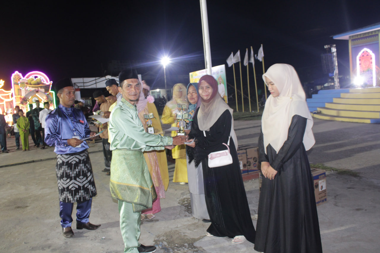 Anggota DPRD Komisi III Hadiri Penutupan MTQ Ke-56 Tingkat Kecamatan Kateman