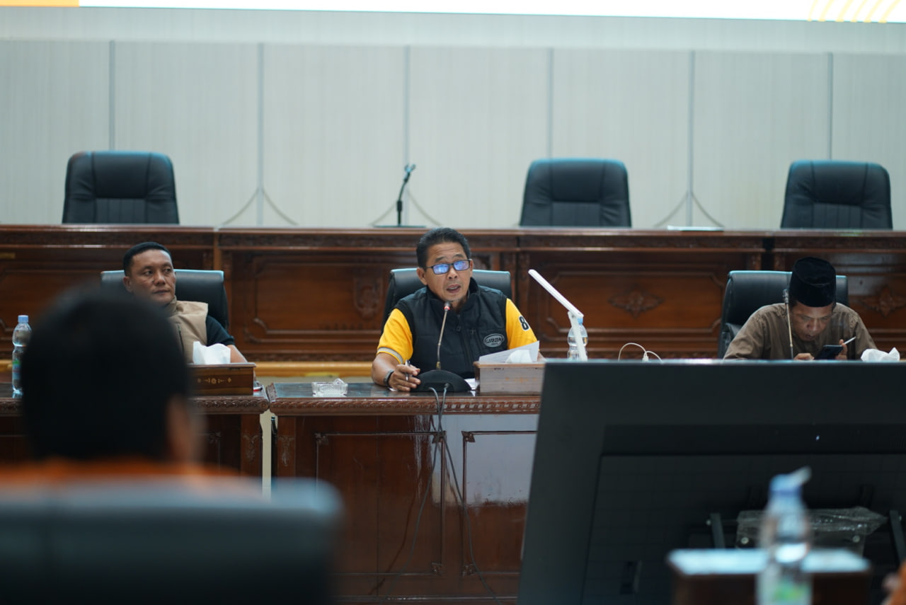 Rapat Gabungan Komisi I, II dan IV DPRD Inhil Bahas Dukungan Sensus Ekonomi 2026