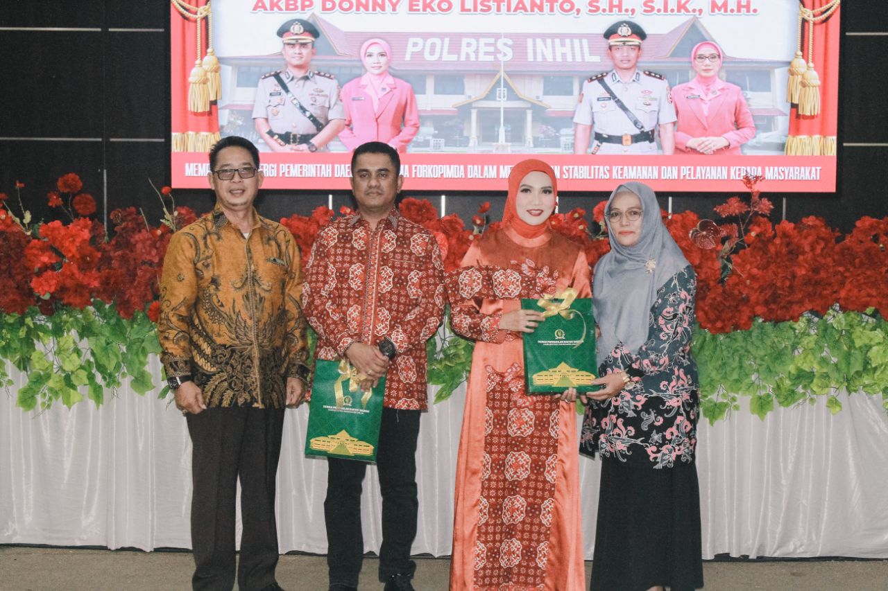 Wakil Ketua I DPRD Inhil Hadiri Acara Pisah Sambut Kapolres Indragiri Hilir