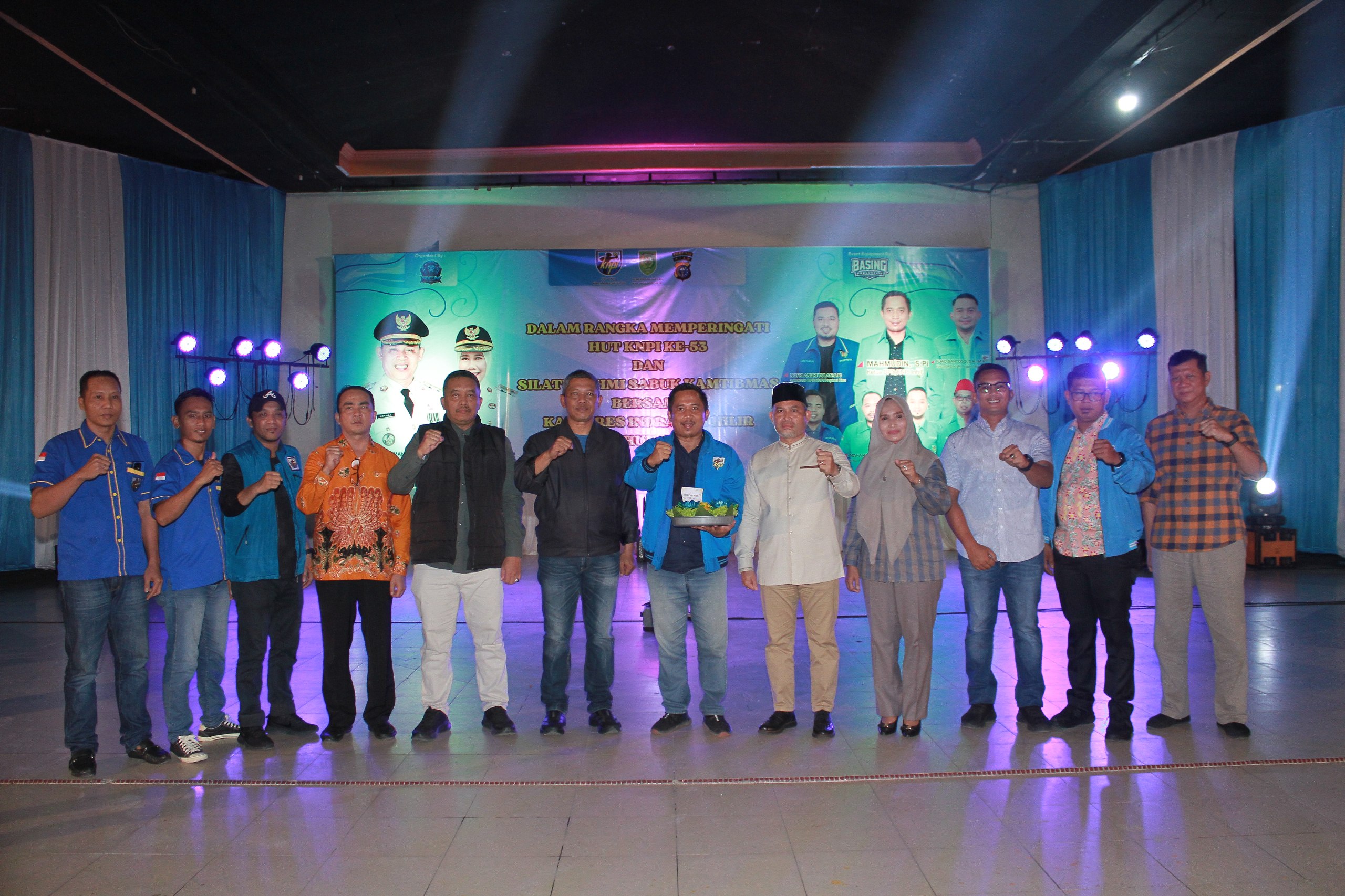 Anggota Komisi I DPRD Inhil  Hadiri Peringatan HUT KNPI ke-53