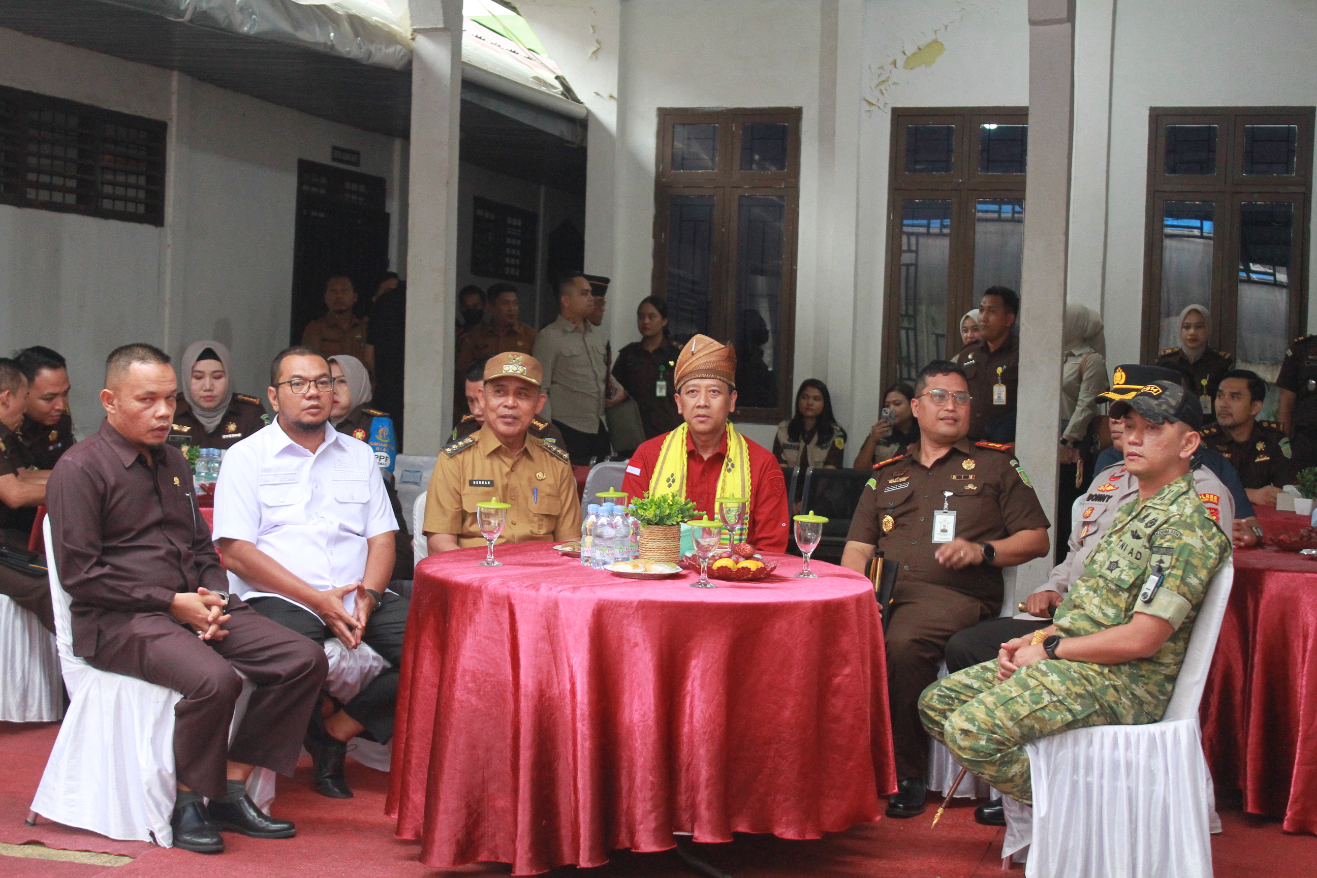 Ketua DPRD Inhil Iwan Taruna Hadiri Penyambutan Kepala Kejaksaan Tinggi Riau