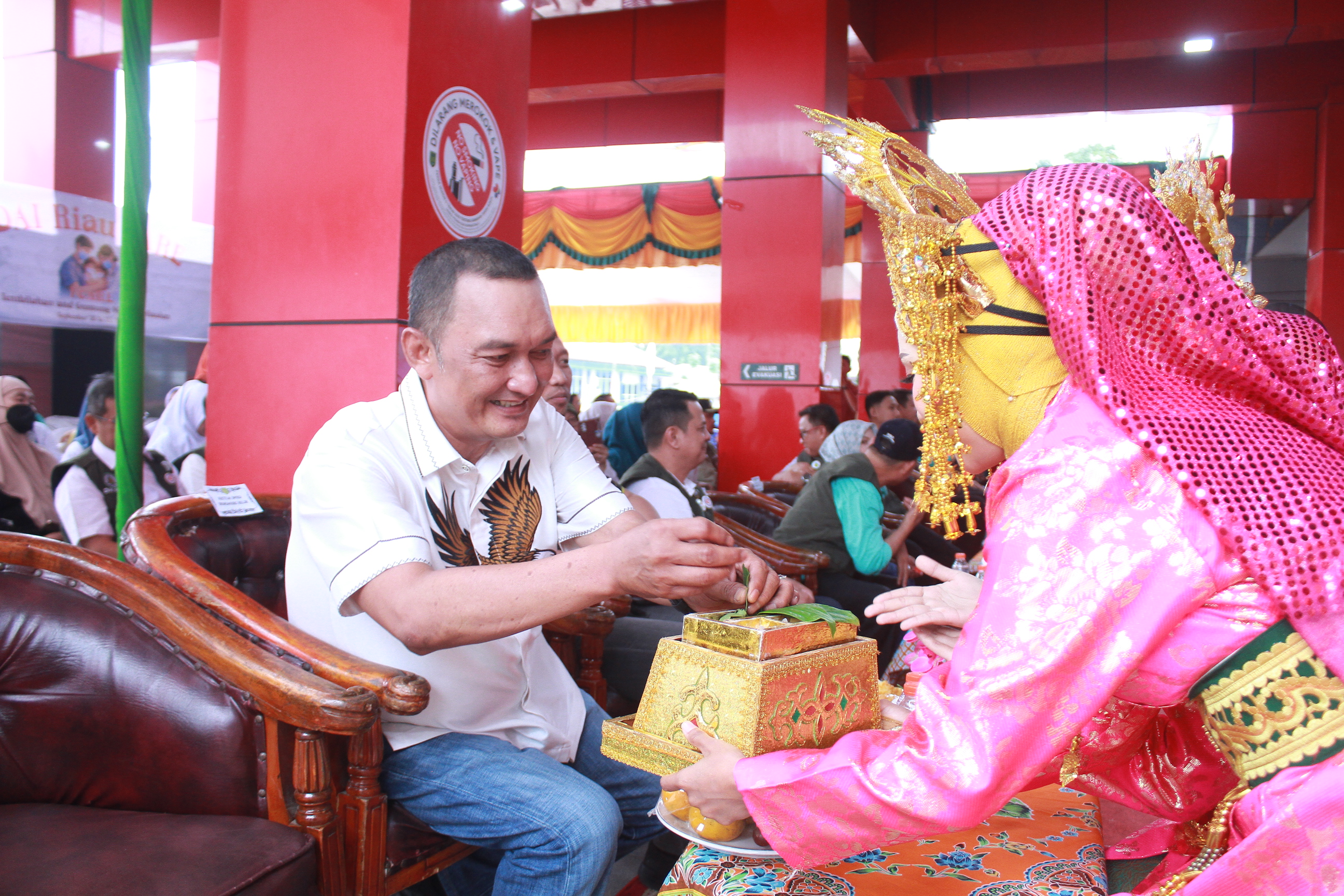 Ketua Komisi IV DPRD Inhil Mohammad Wahyudin Hadiri Pembukaan Program I-CARE dan Bakti Sosial Skrining Penyakit Jantung Anak